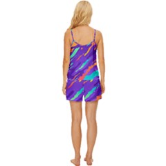 Satin Pajama Short Set 