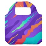 Multicolored Abstract Background Premium Foldable Grocery Recycle Bag