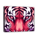 Tiger Design Canvas 10  x 8  (Stretched)