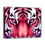 Tiger Design Deluxe Canvas 20  x 16  (Stretched)