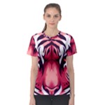 Tiger Design Women s Sport Mesh T-Shirt