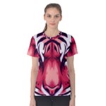 Tiger Design Women s Cotton T-Shirt