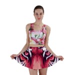 Tiger Design Mini Skirt