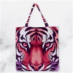 Tiger Design Grocery Tote Bag