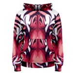 Tiger Design Women s Pullover Hoodie