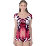 Tiger Design Boyleg Leotard 