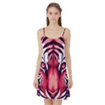 Tiger Design Satin Night Slip