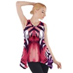 Tiger Design Side Drop Tank Tunic