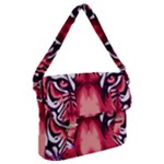 Tiger Design Buckle Messenger Bag