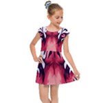 Tiger Design Kids  Cap Sleeve Dress