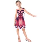 Tiger Design Kids  Sleeveless Dress
