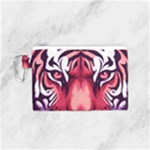 Tiger Design Canvas Cosmetic Bag (Small)