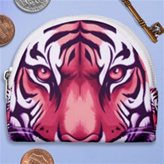 Horseshoe Style Canvas Pouch 