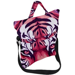 Fold Over Handle Tote Bag 