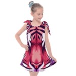Tiger Design Kids  Tie Up Tunic Dress