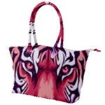 Tiger Design Canvas Shoulder Bag