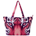 Tiger Design Full Print Shoulder Bag