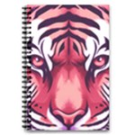 Tiger Design 5.5  x 8.5  Notebook