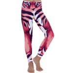 Tiger Design Kids  Lightweight Velour Classic Yoga Leggings