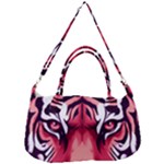 Tiger Design Removable Strap Handbag