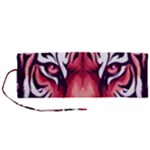 Tiger Design Roll Up Canvas Pencil Holder (M)