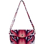 Tiger Design Removable Strap Clutch Bag