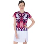 Tiger Design Women s Sports Top