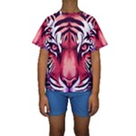 Love the tiger Kids  Short Sleeve Swimwear