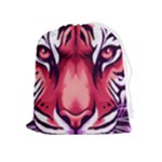 Love the tiger Drawstring Pouch (XL)