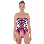 Love the tiger Tie Back One Piece Swimsuit