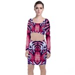 Love the tiger Top and Skirt Sets