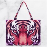 Love the tiger Zipper Medium Tote Bag