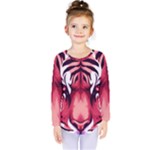 Love the tiger Kids  Long Sleeve T-Shirt