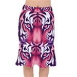 Love the tiger Short Mermaid Skirt