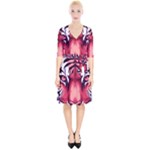 Love the tiger Wrap Up Cocktail Dress