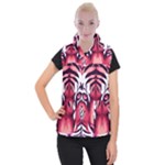 Love the tiger Women s Button Up Vest
