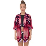 Love the tiger Open Front Chiffon Kimono