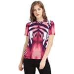 Love the tiger Women s Short Sleeve Rash Guard