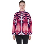 Love the tiger Women s High Neck Windbreaker
