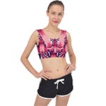 Love the tiger V-Back Sports Bra