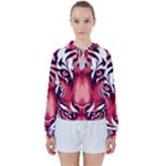Love the tiger Women s Tie Up Sweat