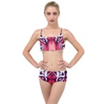 Love the tiger Layered Top Bikini Set