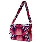 Love the tiger Full Print Messenger Bag (S)