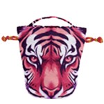 Love the tiger Drawstring Bucket Bag