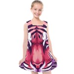 Love the tiger Kids  Cross Back Dress