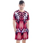 Love the tiger Men s Mesh T-Shirt and Shorts Set