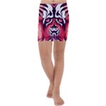 Love the tiger Kids  Lightweight Velour Capri Yoga Leggings