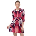 Love the tiger Mini Skater Shirt Dress