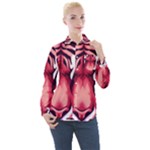 Love the tiger Women s Long Sleeve Pocket Shirt