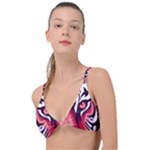 Love the tiger Knot Up Bikini Top